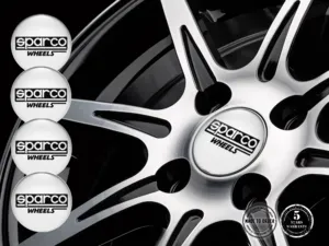 Sparco Rim Stickers High-Gloss Gravitational Core